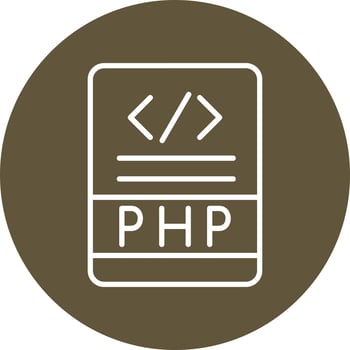 Php Vector Icon