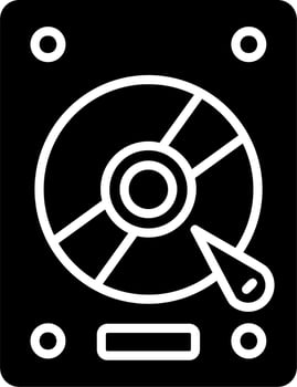Harddisk Vector Icon