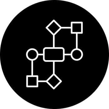Algorithm Vector Icon