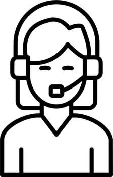 Call Center Vector Icon