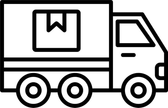 Delivery Truck Vector Icon