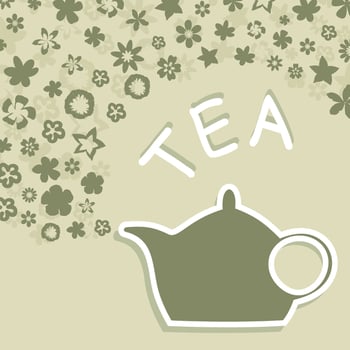 Abstraction on the topic of food vector