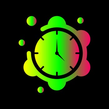 Clock Vector Icon