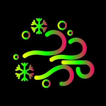 Blizzard Vector Icon