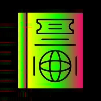 Passport Vector Icon