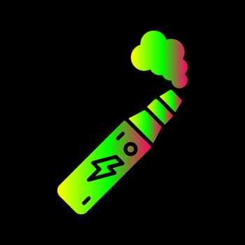 Electronic Cigarette Vector Icon
