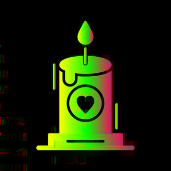 Candle Vector Icon