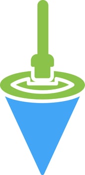 Plumb Bob Vector Icon