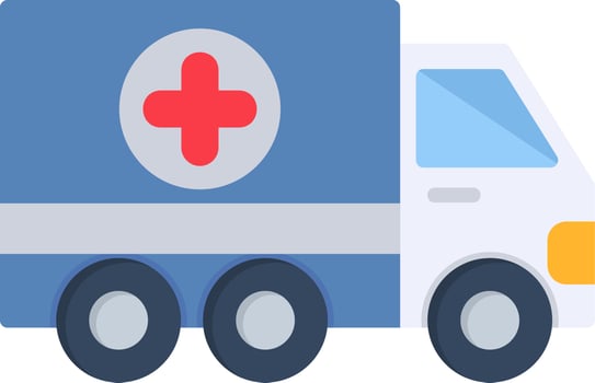 Medicine delivery Vector Icon