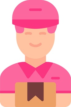 Courier Vector Icon