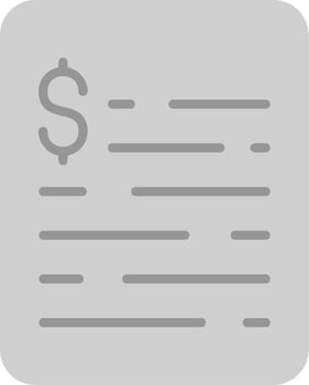 Invoice Vector Icon