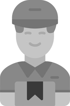 Courier Vector Icon