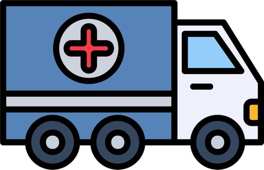 Medicine delivery Vector Icon