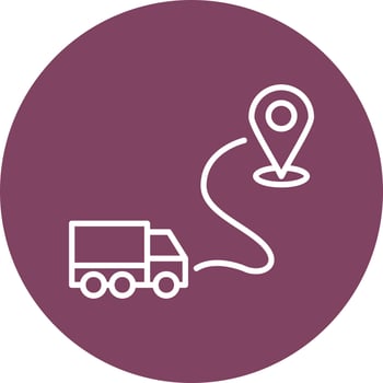 Route Vector Icon