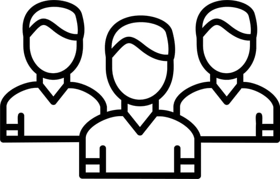 Team Management Vector Icon
