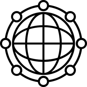 Global Communication Vector Icon