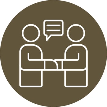 Greeting Vector Icon