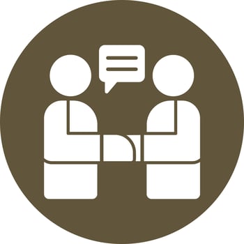 Greeting Vector Icon