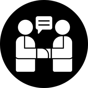 Greeting Vector Icon