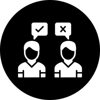 Dispute Vector Icon