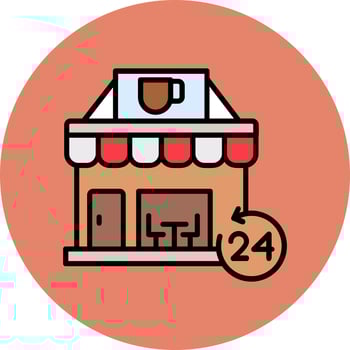 Cafe Vector Icon
