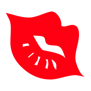 Red lips isolated on a Transparent Background png