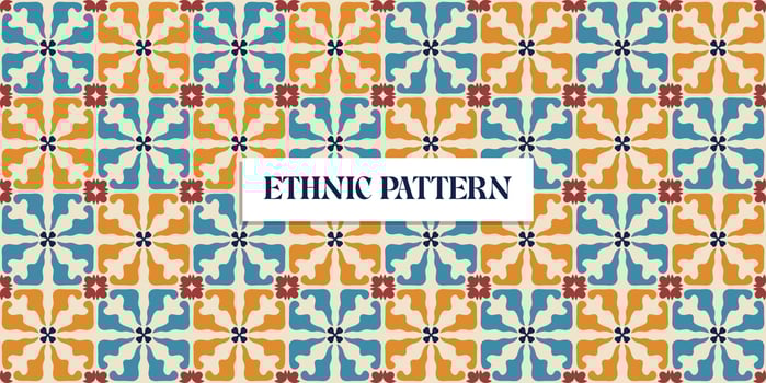 Vintage Traditional ornamental Ethnic seamless pattern. Patchwork Boho geometric ornament for scrapbooking vector
