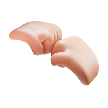 Join Hands 3D Icon png