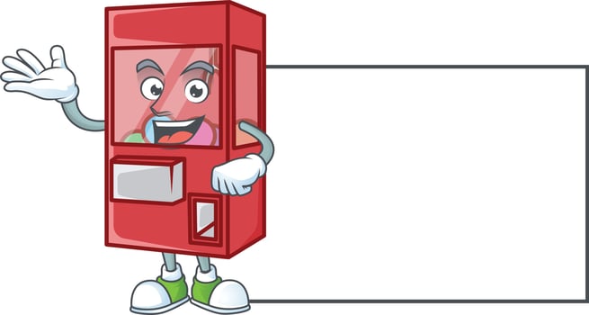 Toy Claw Machine icon design vector