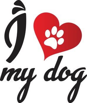 Dog T-shirt Design vector