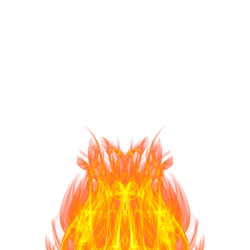 transparent fire flame png