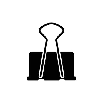 paper clip icon vector