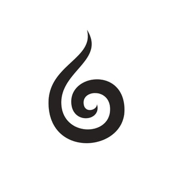 ecology icon solid black vector