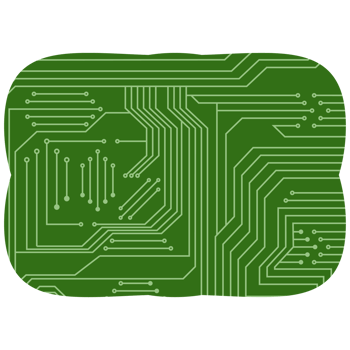 Printed Circuit Board PCB Basic Shape png