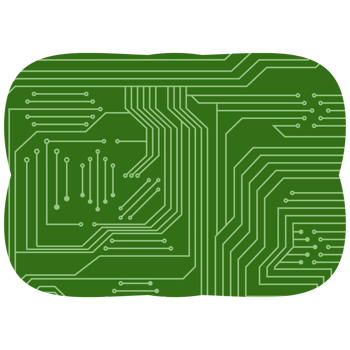 Printed Circuit Board PCB Basic Shape png