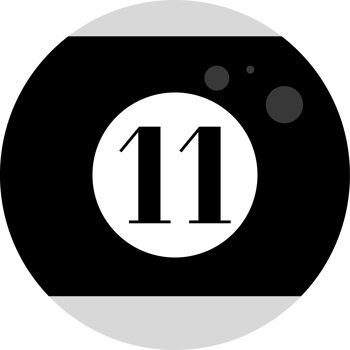 pool ball design illustration isolated on transparent background png