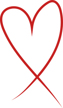 heart design illustration isolated on transparent background png