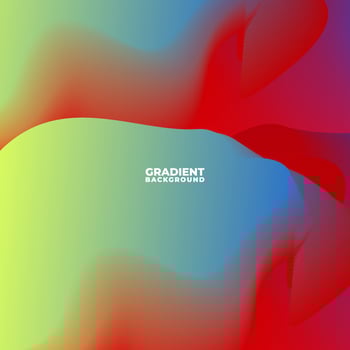 Vector colorful abstract gradient background for banner, poster, and flyer Free Vector