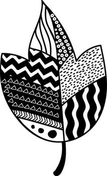 Leaf crop-out icon png