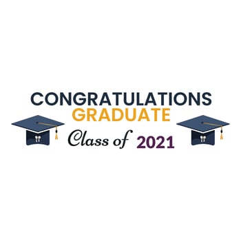 Education illustration, flat cartoon graduation hat vector