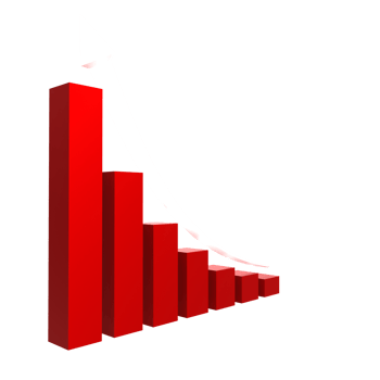 business chart with arrow png