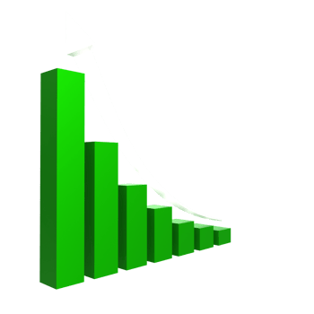 business chart with arrow png