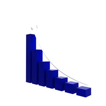 business chart with arrow png