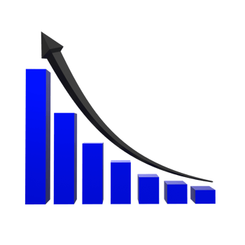 business chart with arrow png