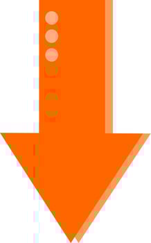 down arrow design vector