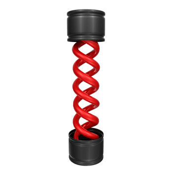 Virus spiral isolated on transparent background png