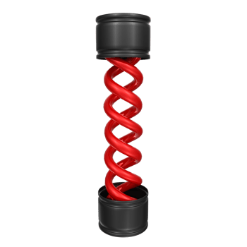 Virus spiral isolated on transparent background png