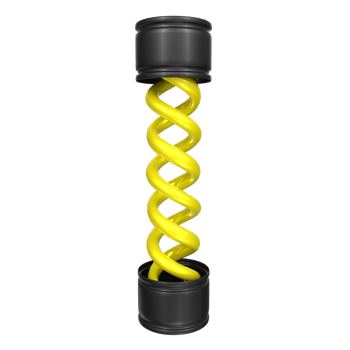 Virus spiral isolated on transparent background png