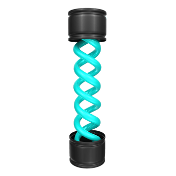 Virus spiral isolated on transparent background png