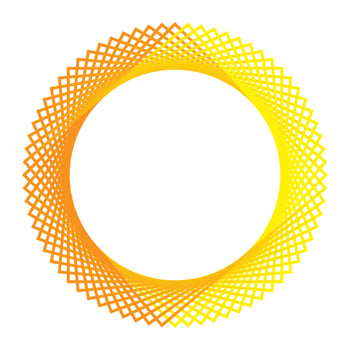 Golden Border Line Vector